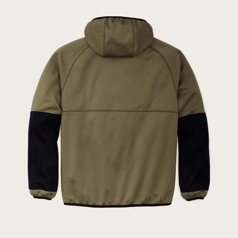Granite spire fleece pullover di Filson | Field olive (Green)