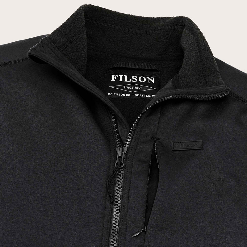 Granite spire fleece jacket di Filson | Black (Black)