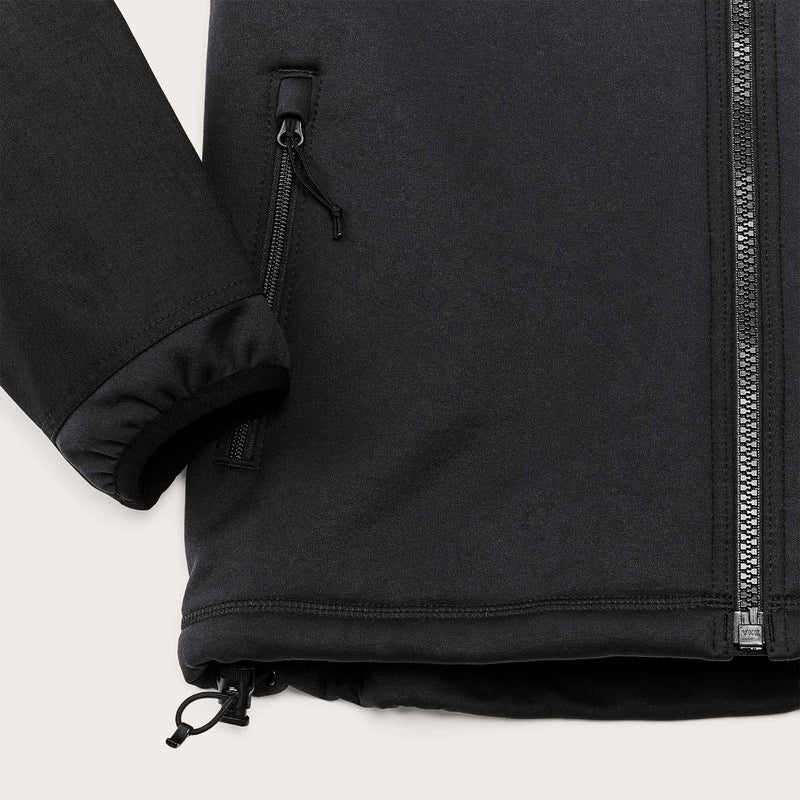 Granite spire fleece jacket di Filson | Black (Black)