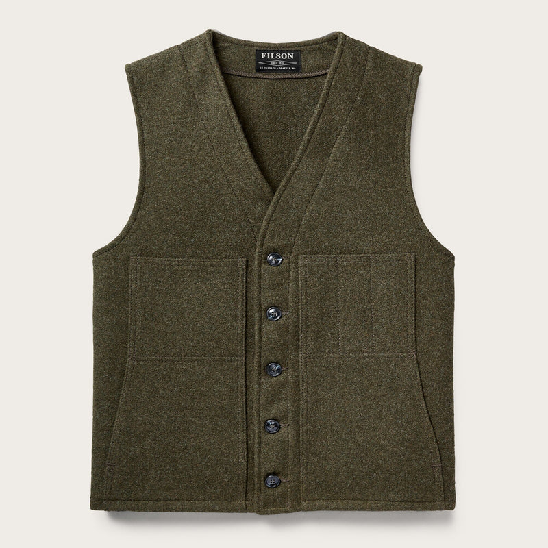Mackinaw wool vest par Filson | Forest green (Green)