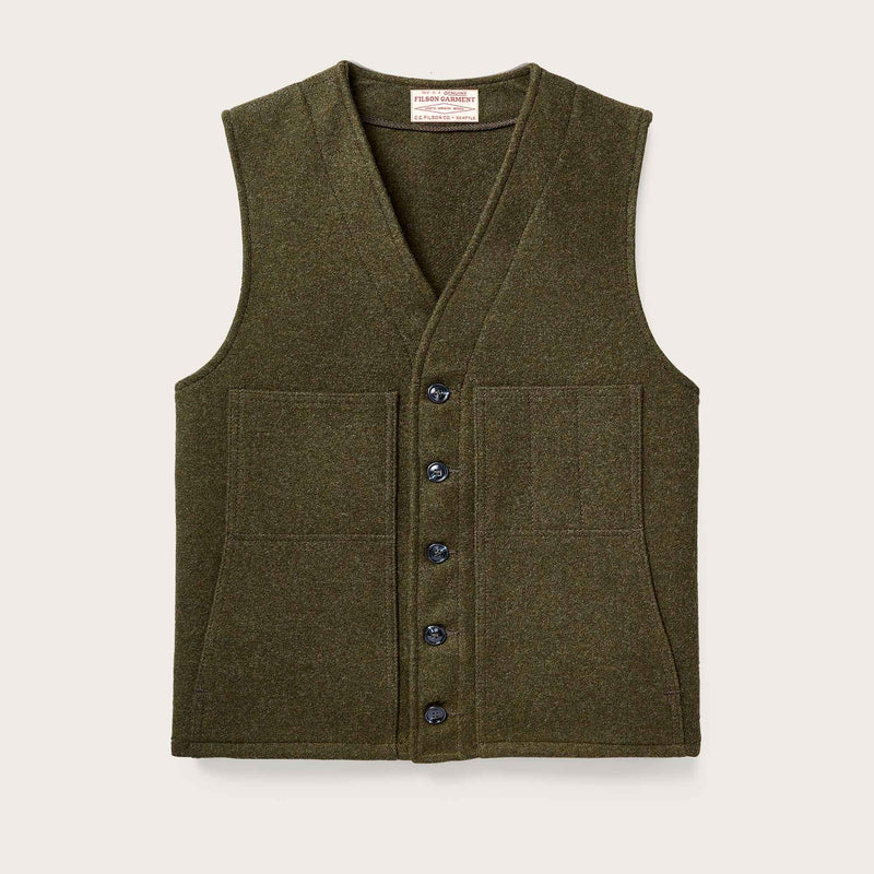 Mackinaw wool vest par Filson | Forest green (Green)