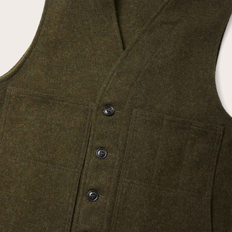 Mackinaw wool vest par Filson | Forest green (Green)
