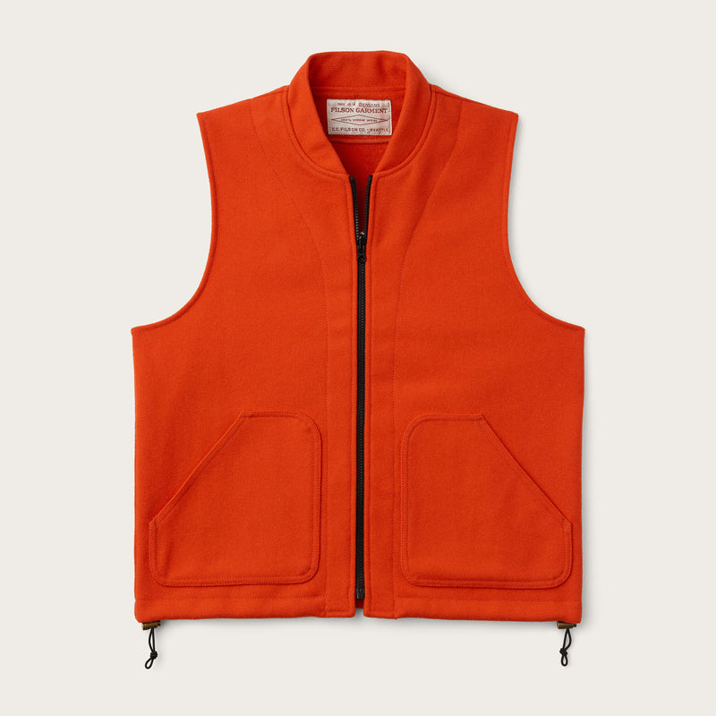 Mackinaw wool vest liner von Filson | Flame (Orange)