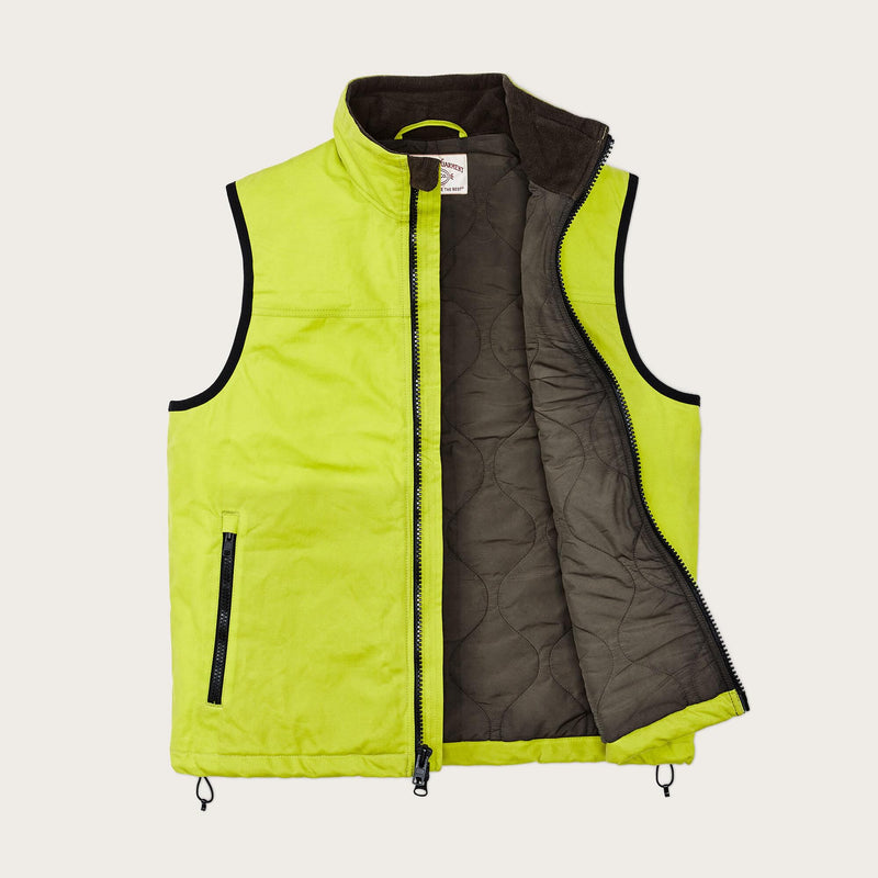 Tin cloth primaloft® vest di Filson | Laser green (Green)