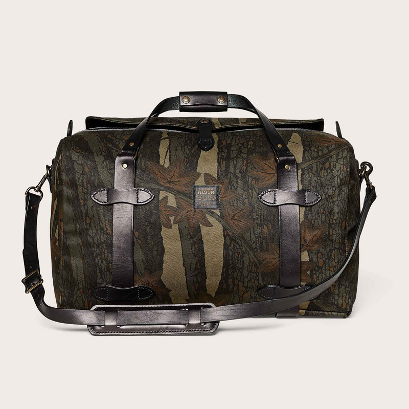 Medium rugged twill duffle bag par Filson | Maple bark camo (Beige)