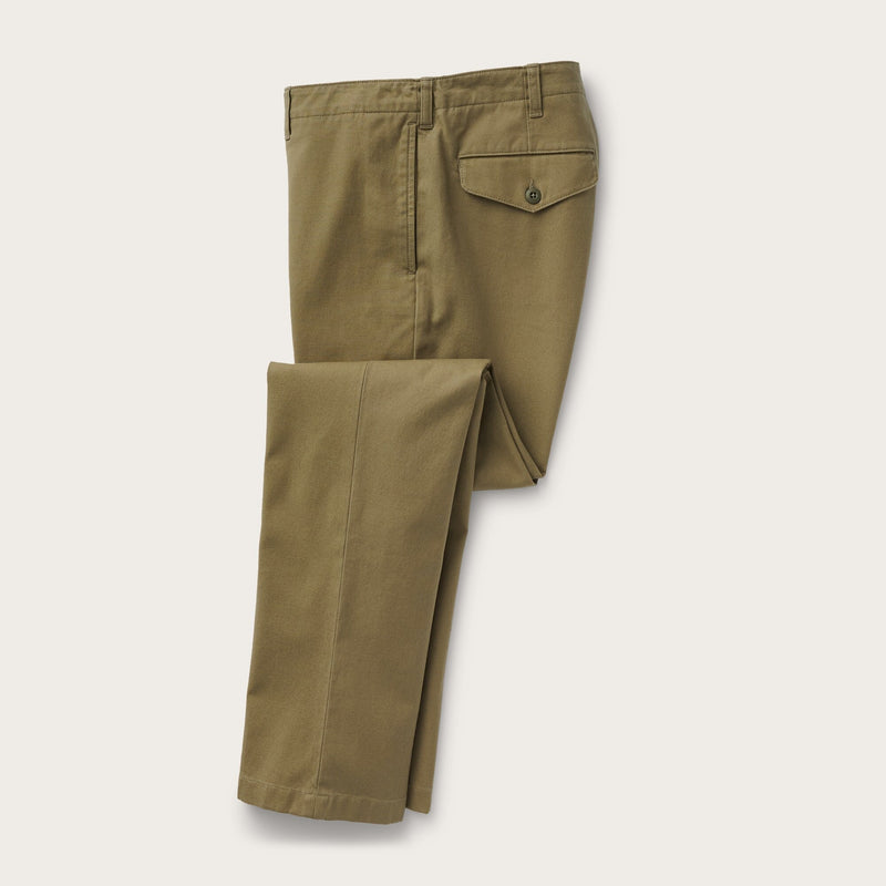 Draftsman canvas pants par Filson | Faded olive (Green)