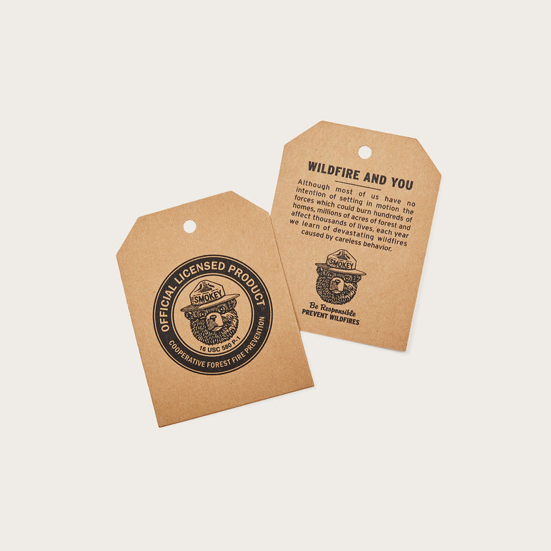 Smokey bear buckshot t-shirt von Filson | Med hthr grey smokey stamp (Grey)