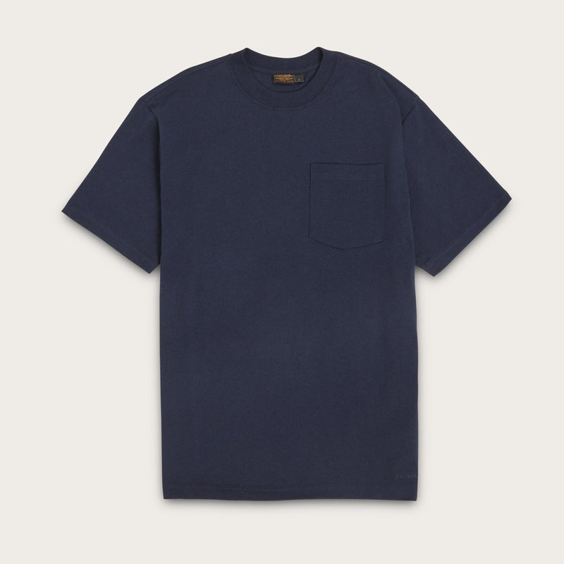S/s pioneer solid one pocket di Filson | Dark navy (Blue)