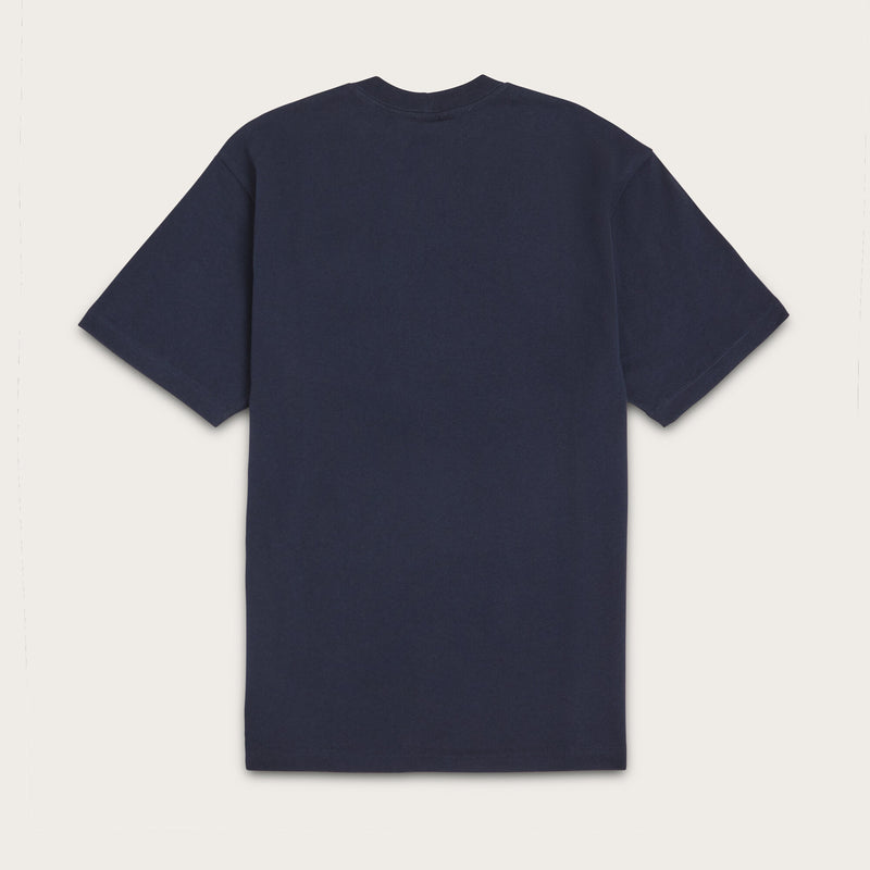S/s pioneer solid one pocket di Filson | Dark navy (Blue)