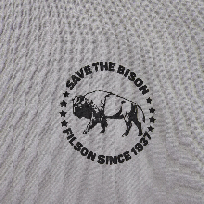 Frontier graphic t-shirt von Filson | Grey/black (Grey)