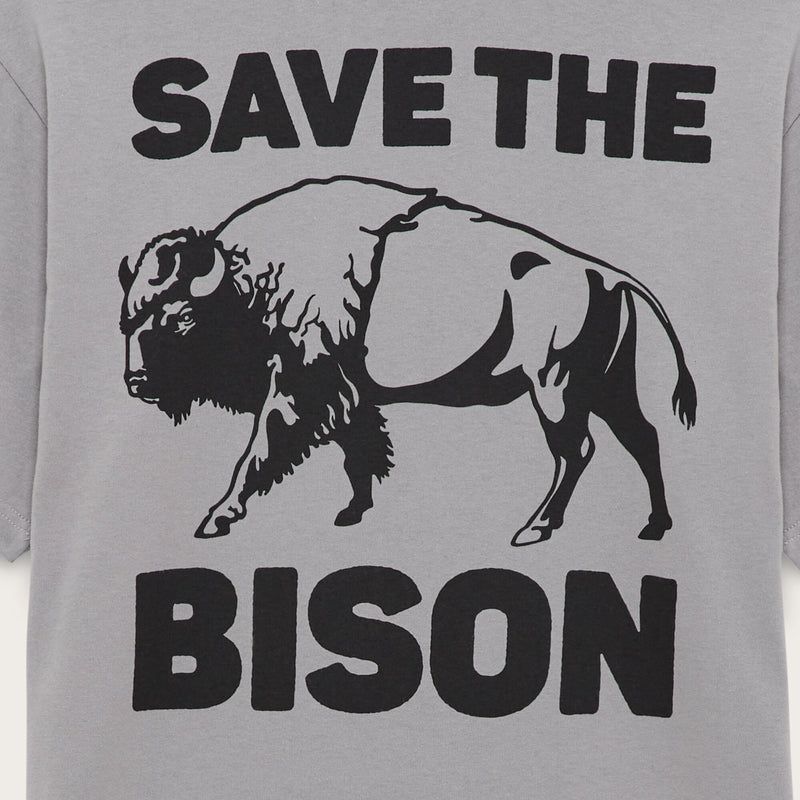 Frontier graphic t-shirt von Filson | Grey/black (Grey)