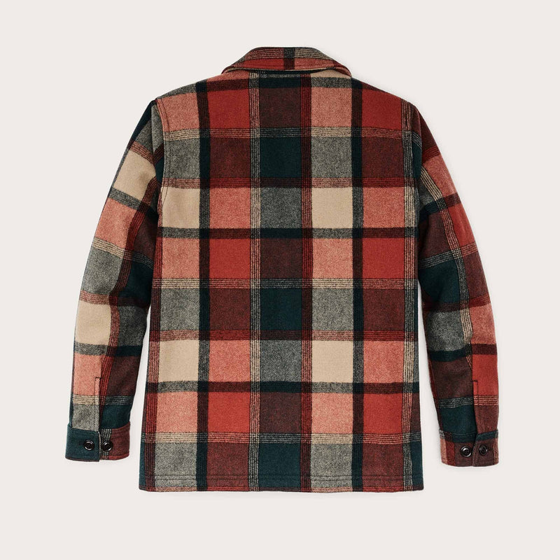 Women's wool jac-shirt von Filson | Amber / spruce plaid (Multicolour)