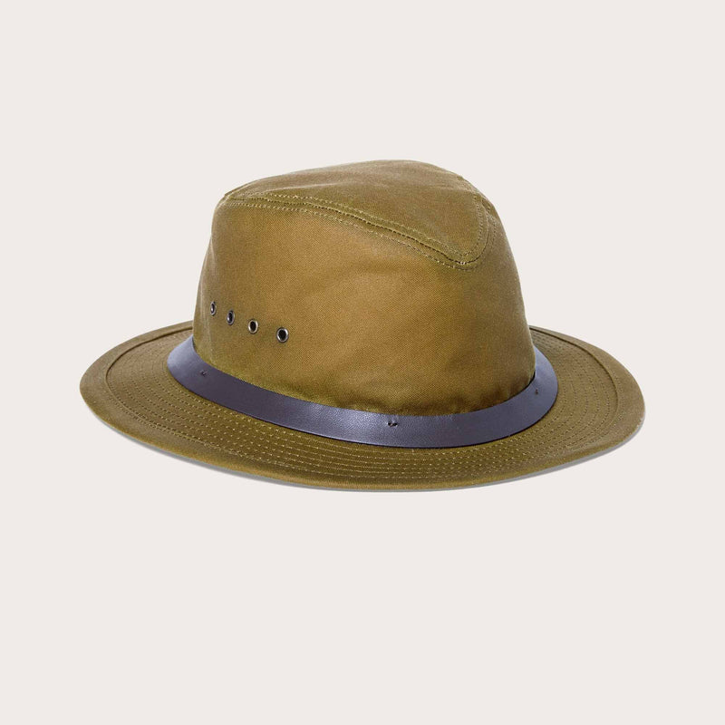 Tin cloth packer hat di Filson | Dark tan (Beige)