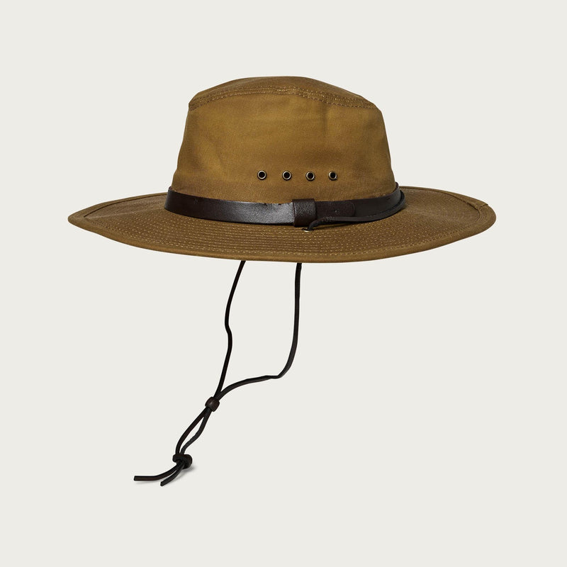 Tin cloth bush hat di Filson | Dark tan (Beige)