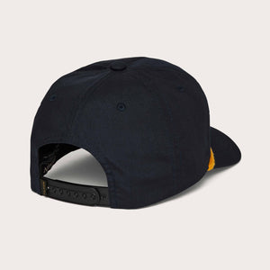 Rope trucker cap by Filson | Navy anchors patch (Blue)