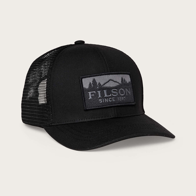 Logger mesh cap di Filson | Black (Black)