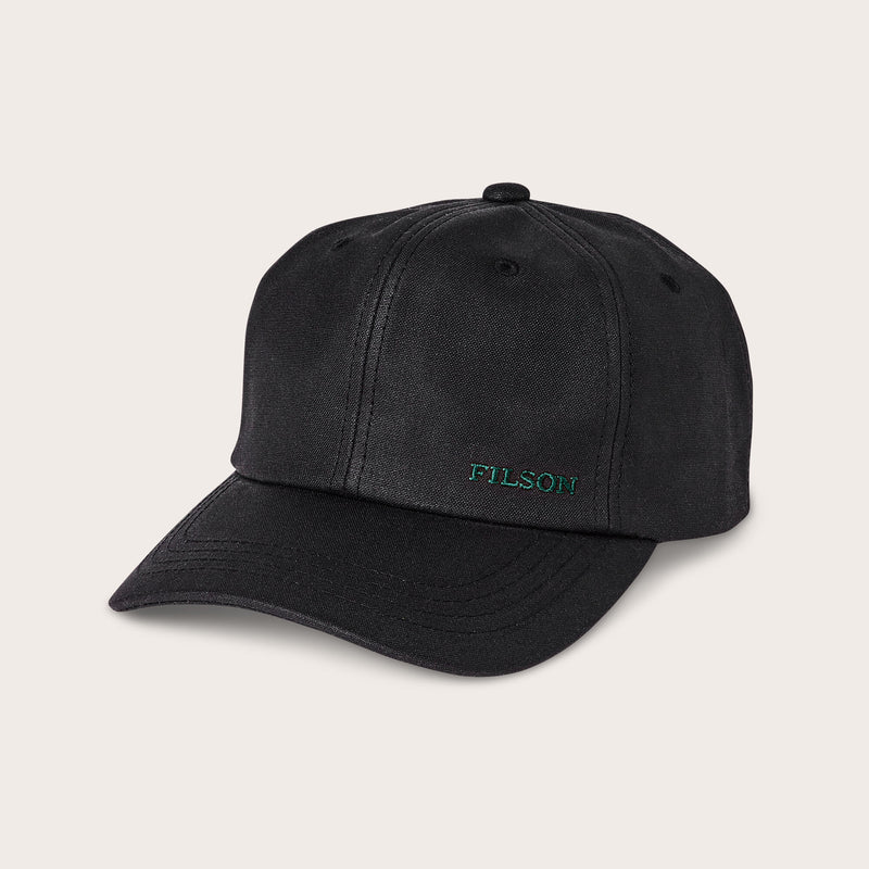 Oil tin low-profile logger cap by Filson | Black (Black)