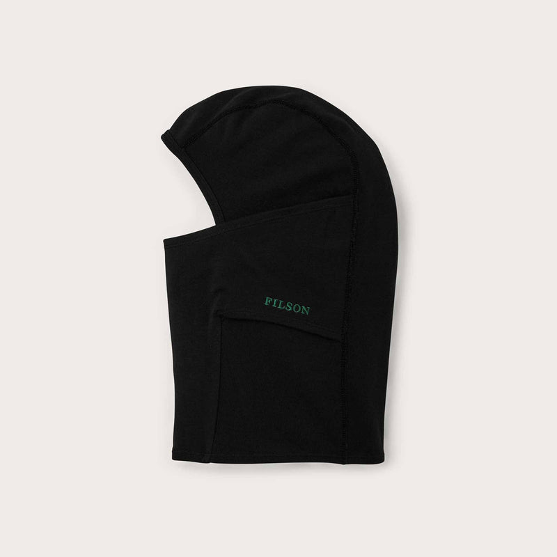 400g merino wool balaclava by Filson | Black (Black)