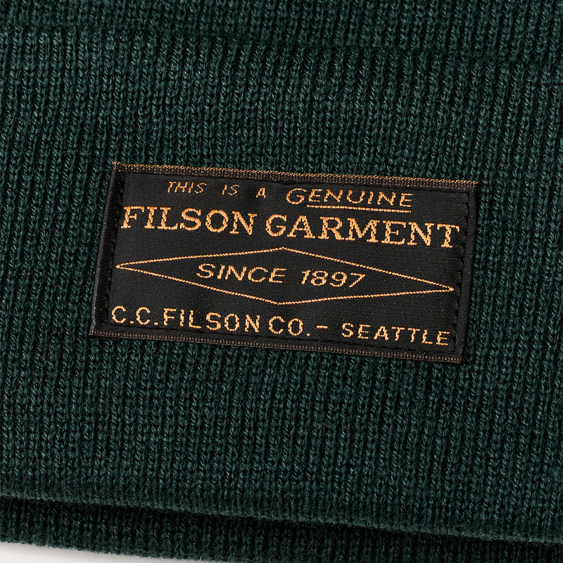 Ballard watch cap by Filson | Hunter green (Green)