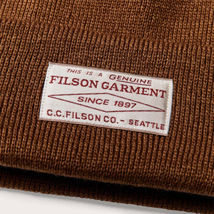 Ballard watch cap di Filson | Copper (Brown)