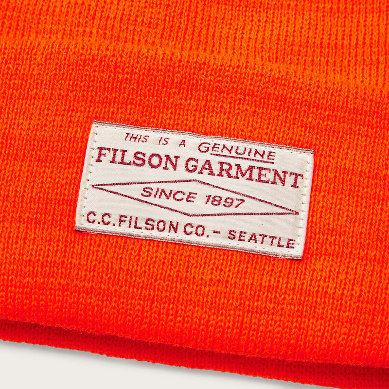 Ballard watch cap by Filson | Blaze (Red)