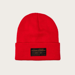 Ballard watch cap di Filson | Red (Red)