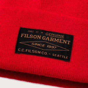 Ballard watch cap di Filson | Red (Red)