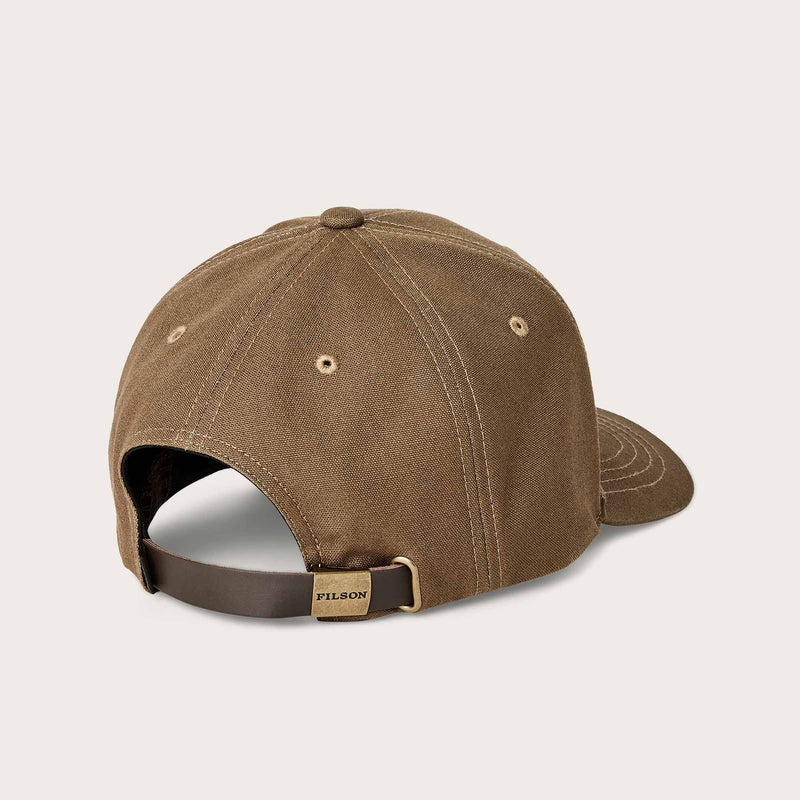 Dry tin cloth logger cap by Filson | Marsh olive s (Brown)