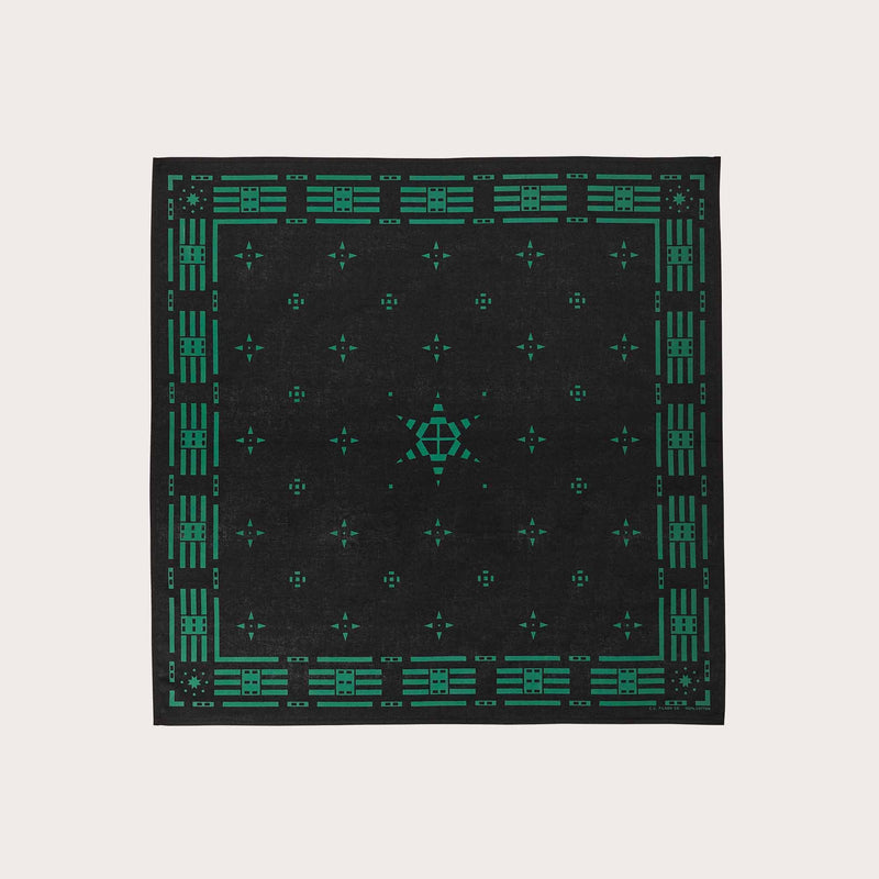 Navigator bandana von Filson | Black teal st (Black)