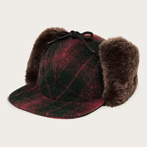 Double mackinaw wool cap di Filson | Burgundy dark (Red)