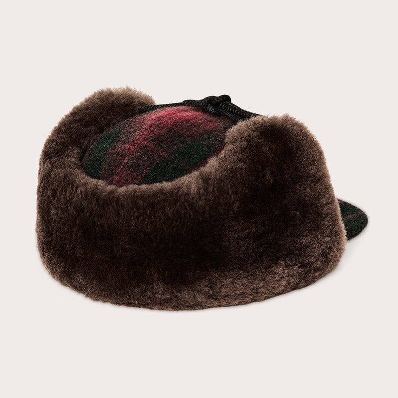 Double mackinaw wool cap di Filson | Burgundy dark (Red)