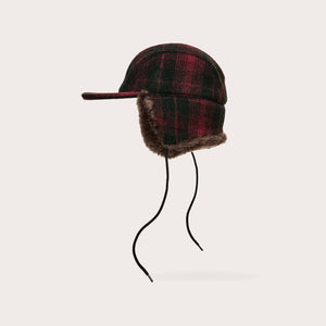 Double mackinaw wool cap di Filson | Burgundy dark (Red)