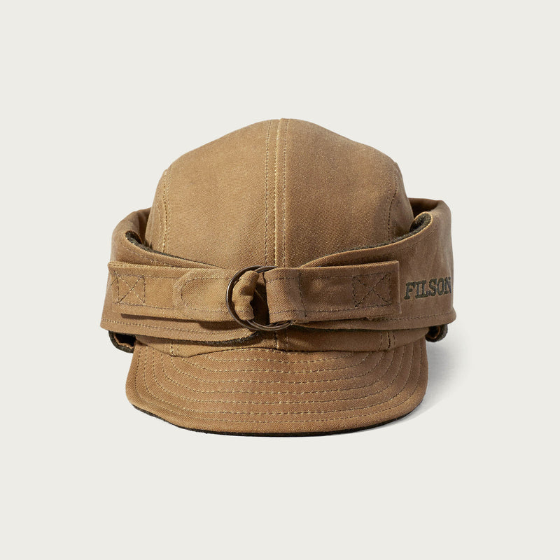 Cappello wildfowl in tin cloth di Filson | Dark tan (Beige)