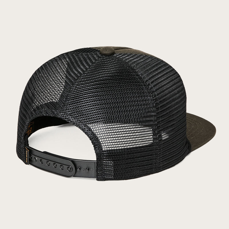 Trucker mesh cap von Filson | Dark forest / sports (Brown)