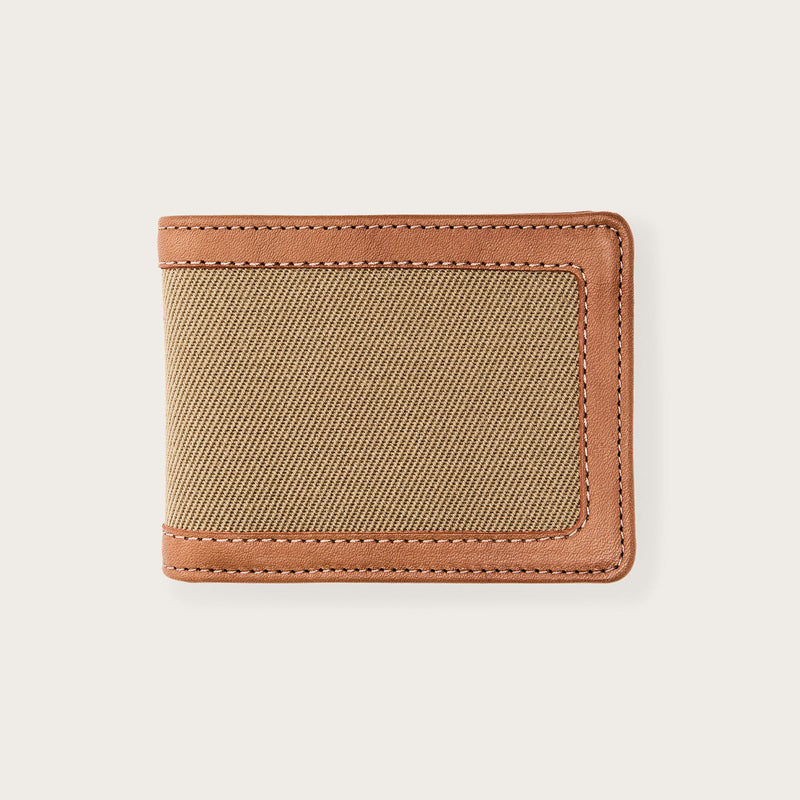 Portafoglio outfitter in rugged twill di Filson | Tan (Beige)