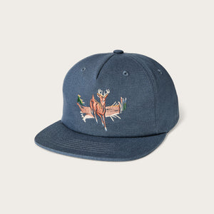Deer trucker cap par Filson | Dusty blue (Blue)