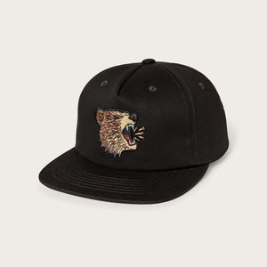 Bear trucker cap by Filson | Black (Black)