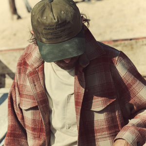 Diamond trucker cap par Filson | Olive (Green)