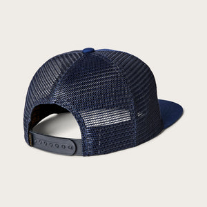 Diamond trucker mesh cap par Filson | Blue (Blue)