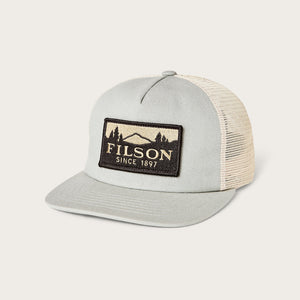 Scenic trucker mesh cap par Filson | Sage / khaki (Beige)