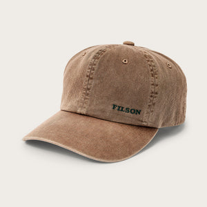 Washed low-profile logger cap par Filson | Washed tan (Beige)