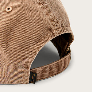 Washed low-profile logger cap par Filson | Washed tan (Beige)