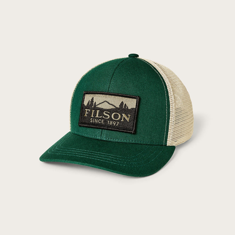 Scenic logger mesh cap par Filson | Pine / brown (Green)