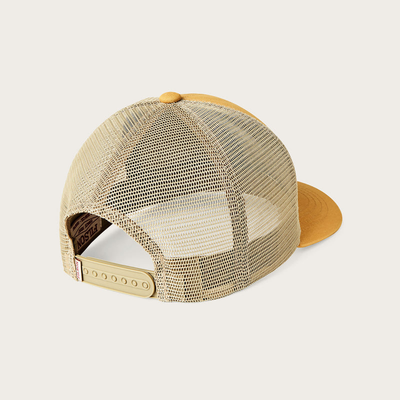 Wildfire logger mesh cap par Filson | Vintage gold (Yellow)