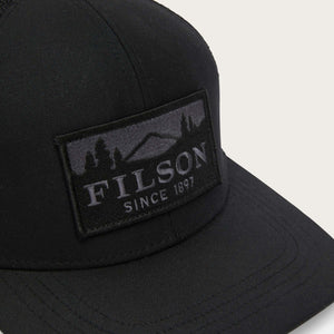 Logger mesh cap par Filson | Black (Black)