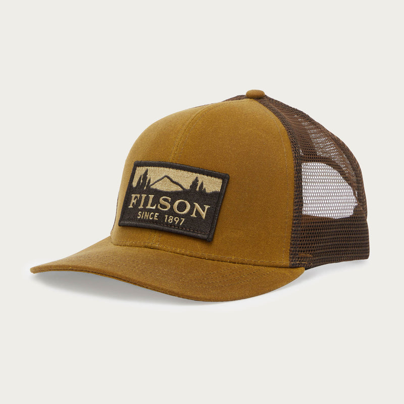 Logger mesh cap by Filson | Dark tan (Beige)