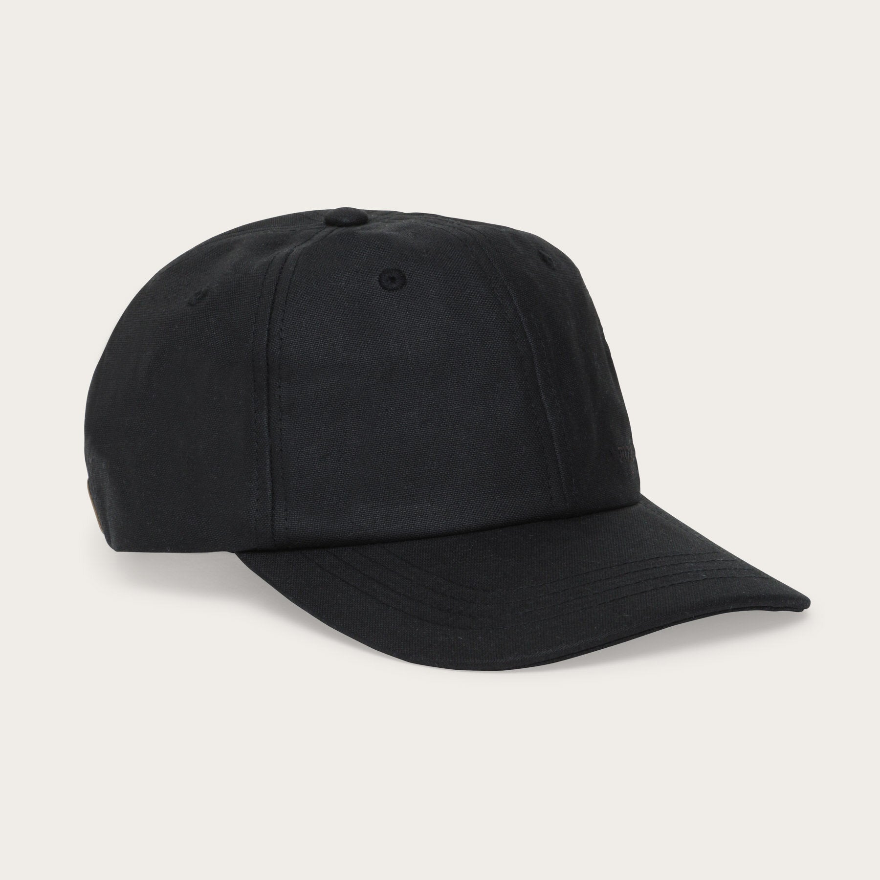 Low profile logger cap par Filson | Black (Noir)