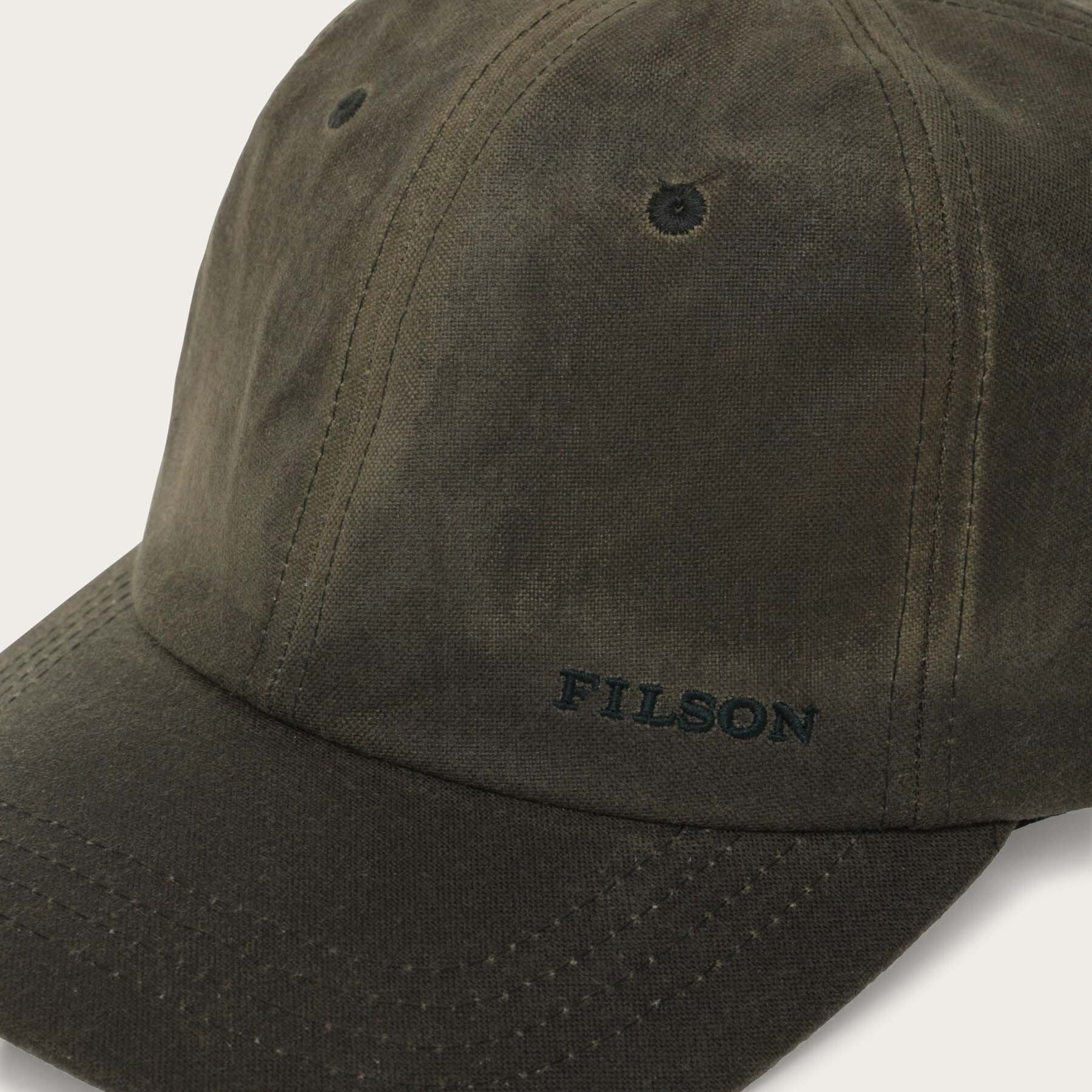 Logging Cap Low profile logger cap by Filson | Otter green (Green)