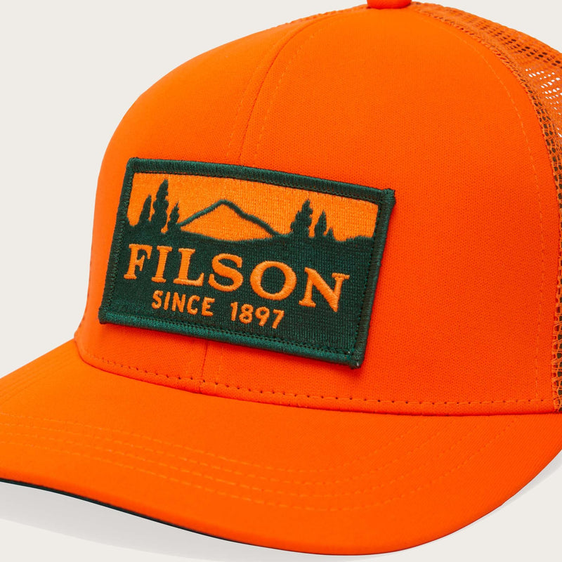 Logger mesh cap par Filson | Blaze orange (Orange)