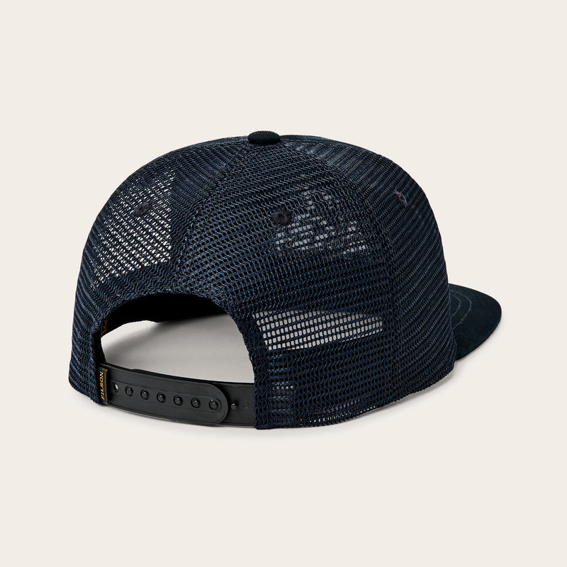 Axe angel trucker mesh cap par Filson | Navy (Blue)